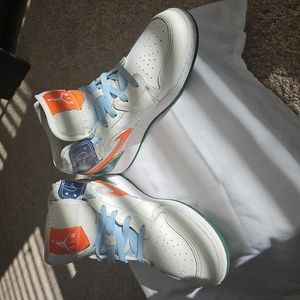 Nike Air Jordan Day/Night sneakers.